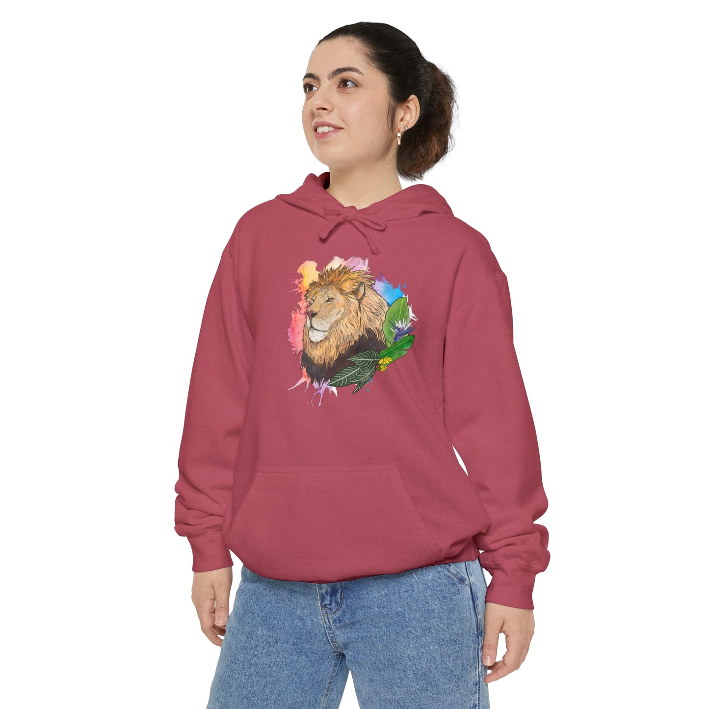 Lion Comfort Colors Hoodie