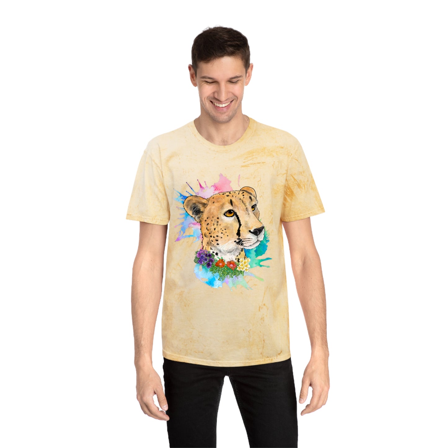 Cheetah Color Blast T-Shirt