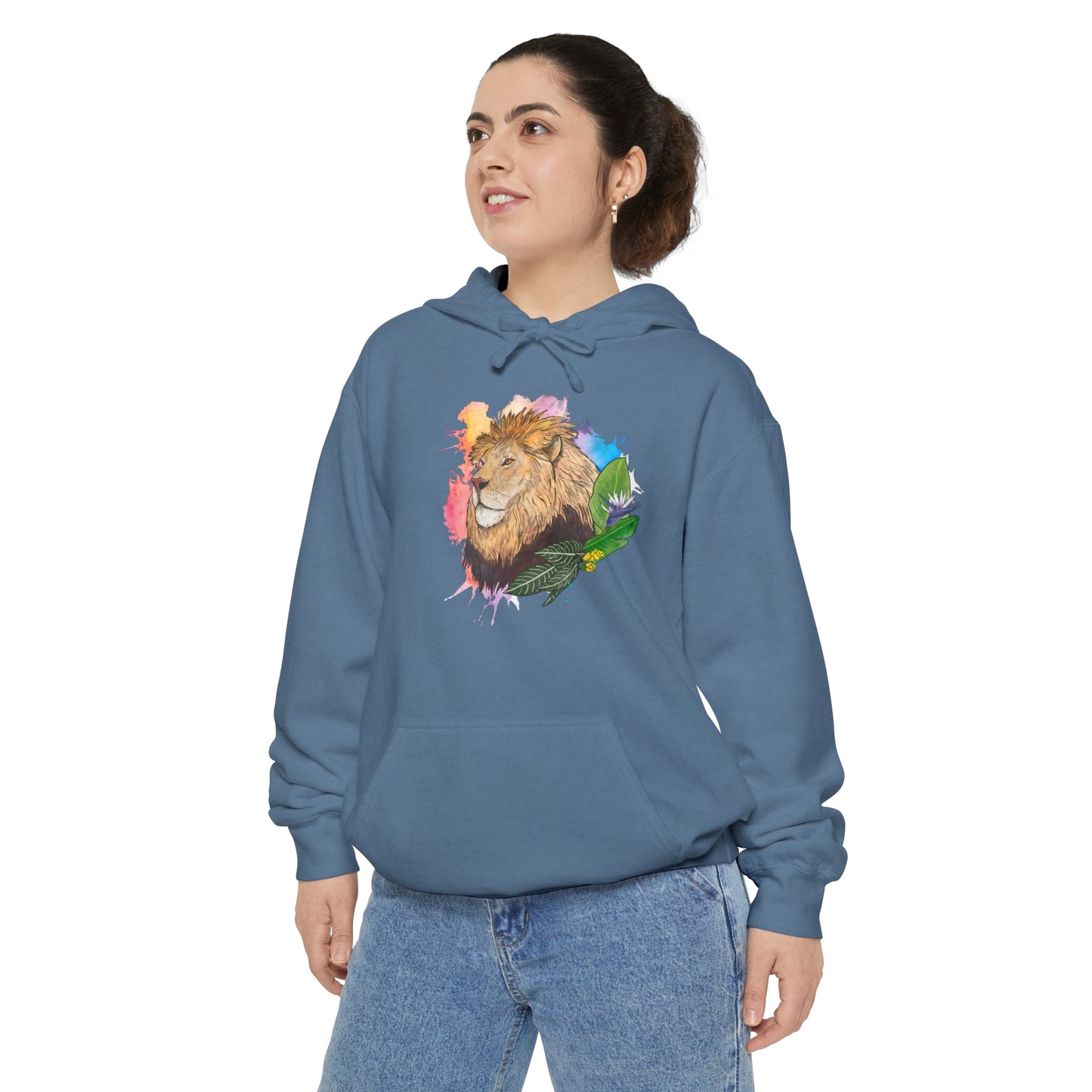 Lion Comfort Colors Hoodie