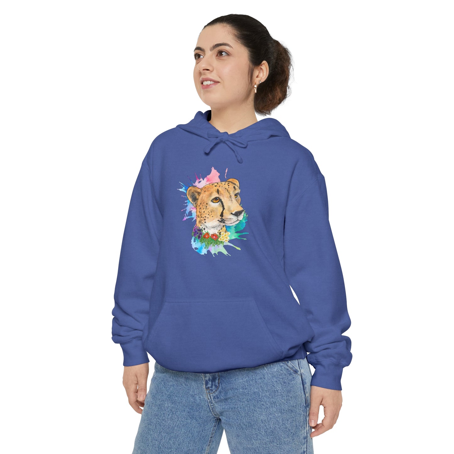 Cheetah Comfort Colors Hoodie