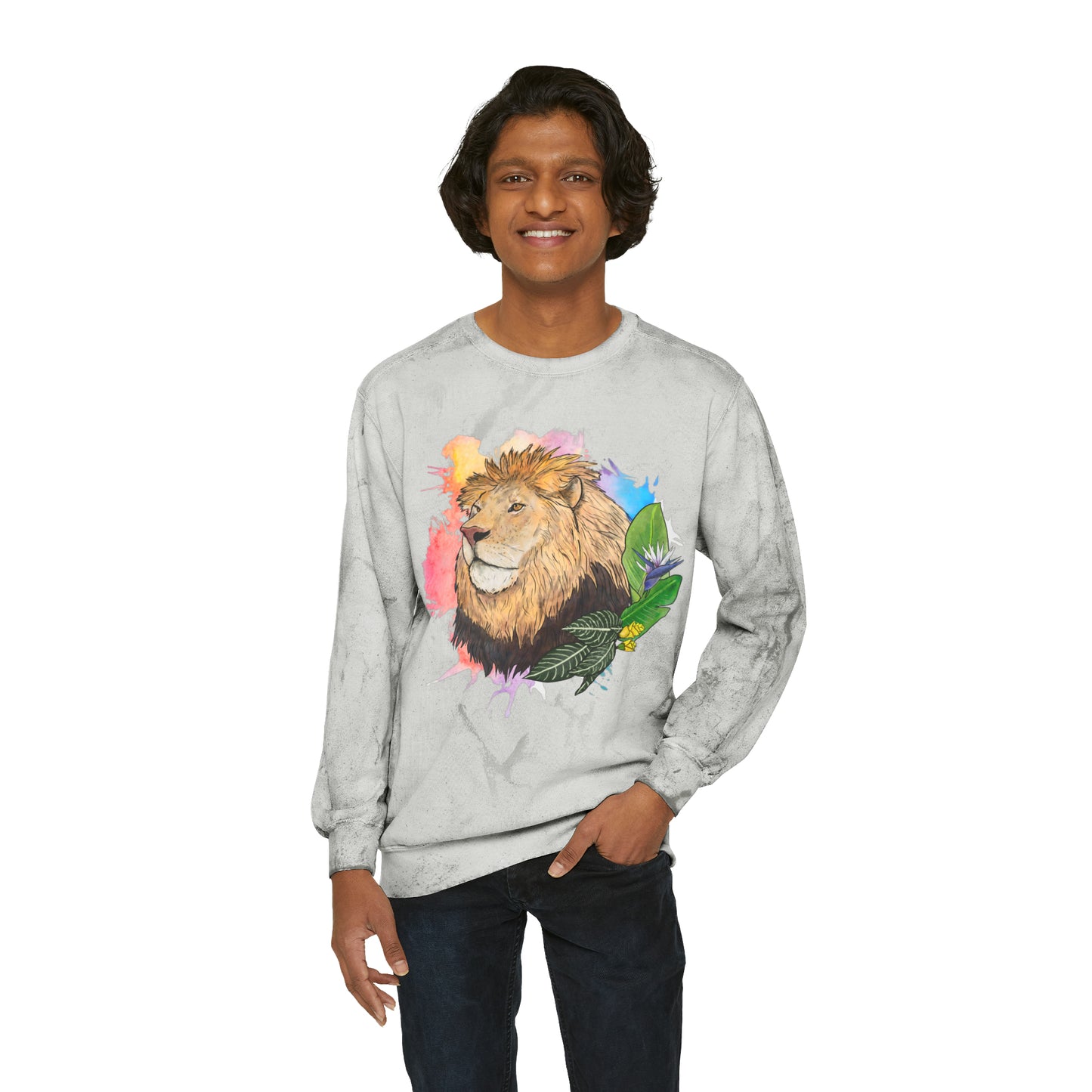 Lion Comfort Colors Crewneck Sweatshirt