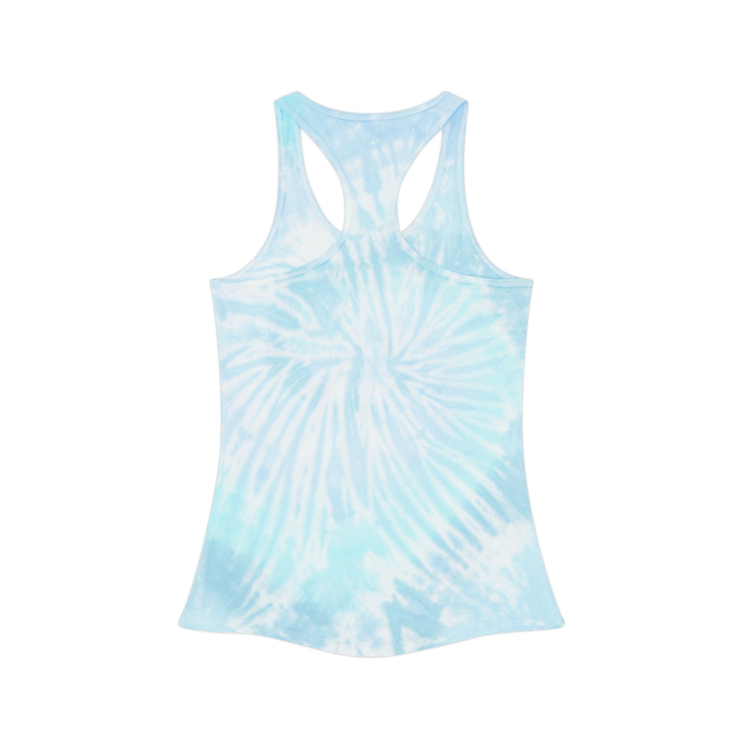 Mountain Lion Tie Dye Racerback Tank Top