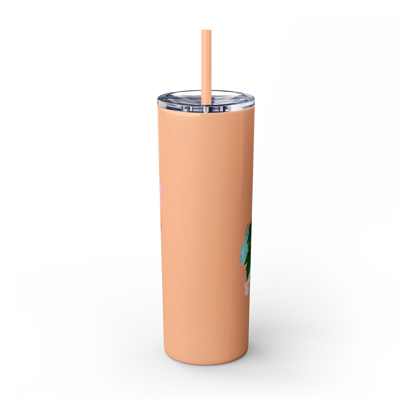 Mountain Lion Tumbler with Straw, 20oz