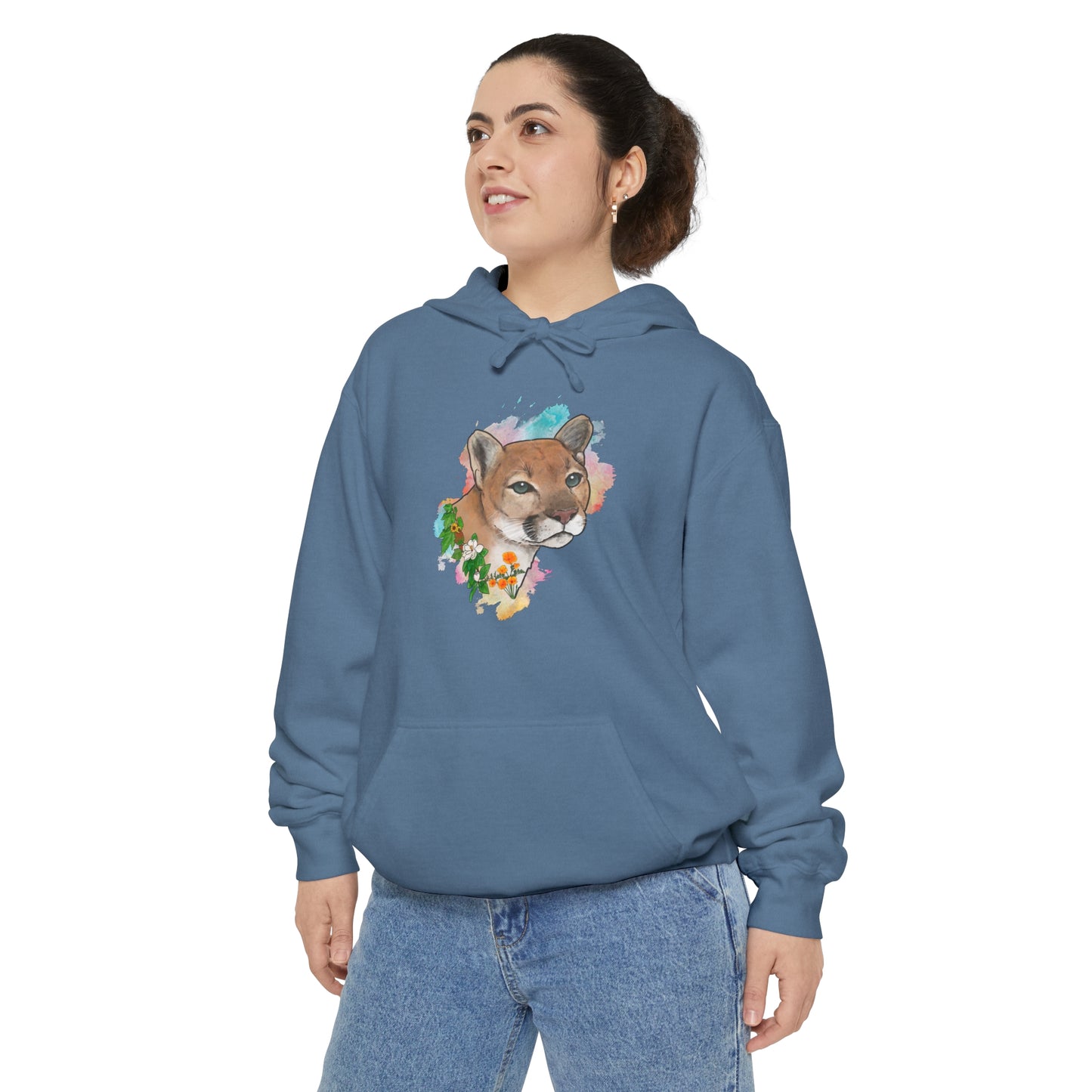 Mountain Lion Comfort Colors Hoodie
