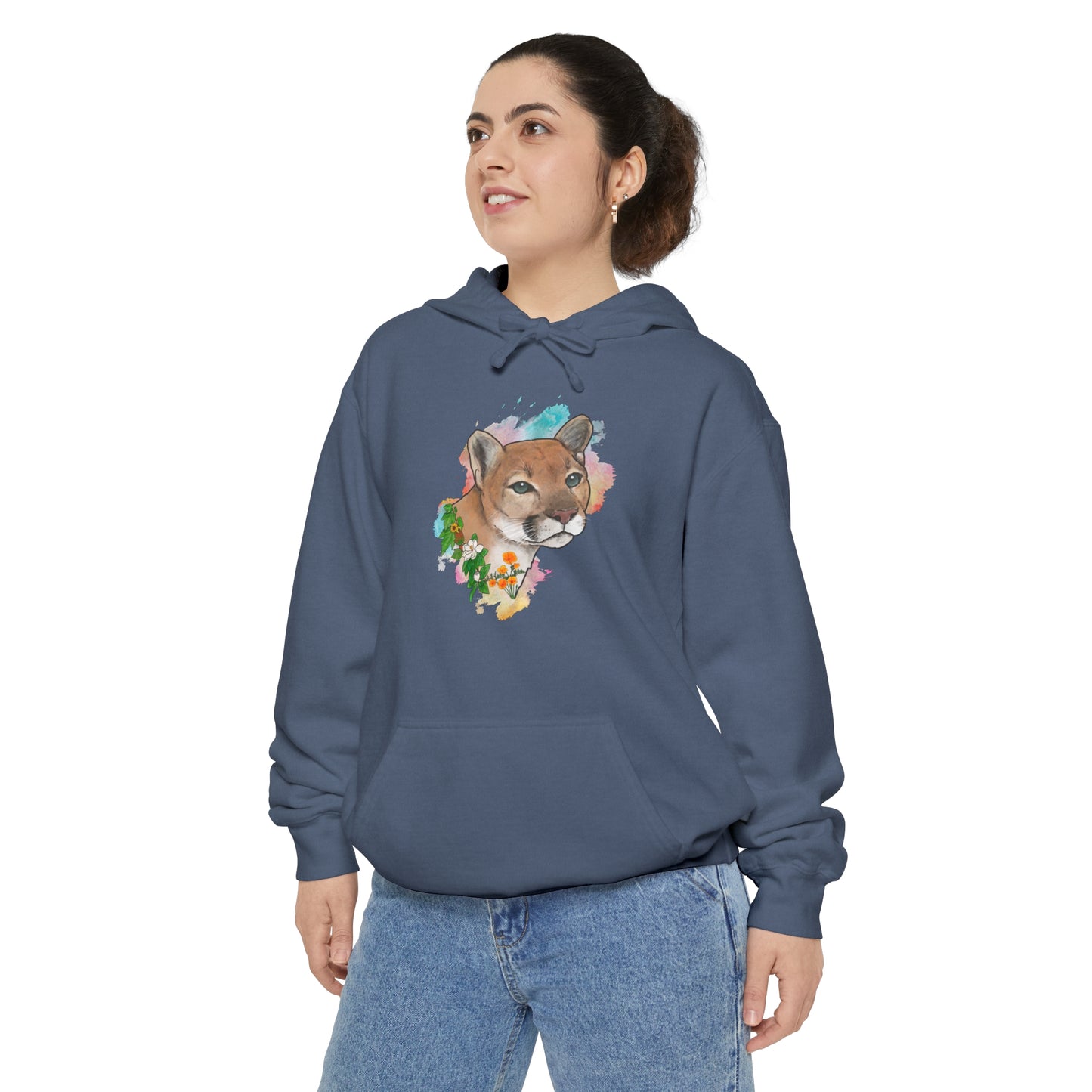 Mountain Lion Comfort Colors Hoodie