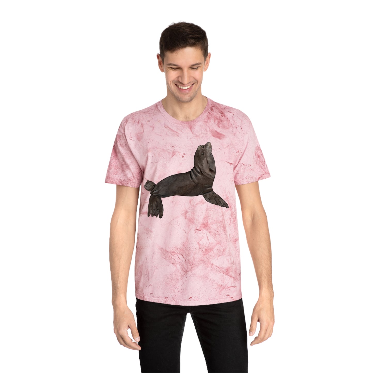 Sea Lion Comfort Colors Color Blast T-Shirt