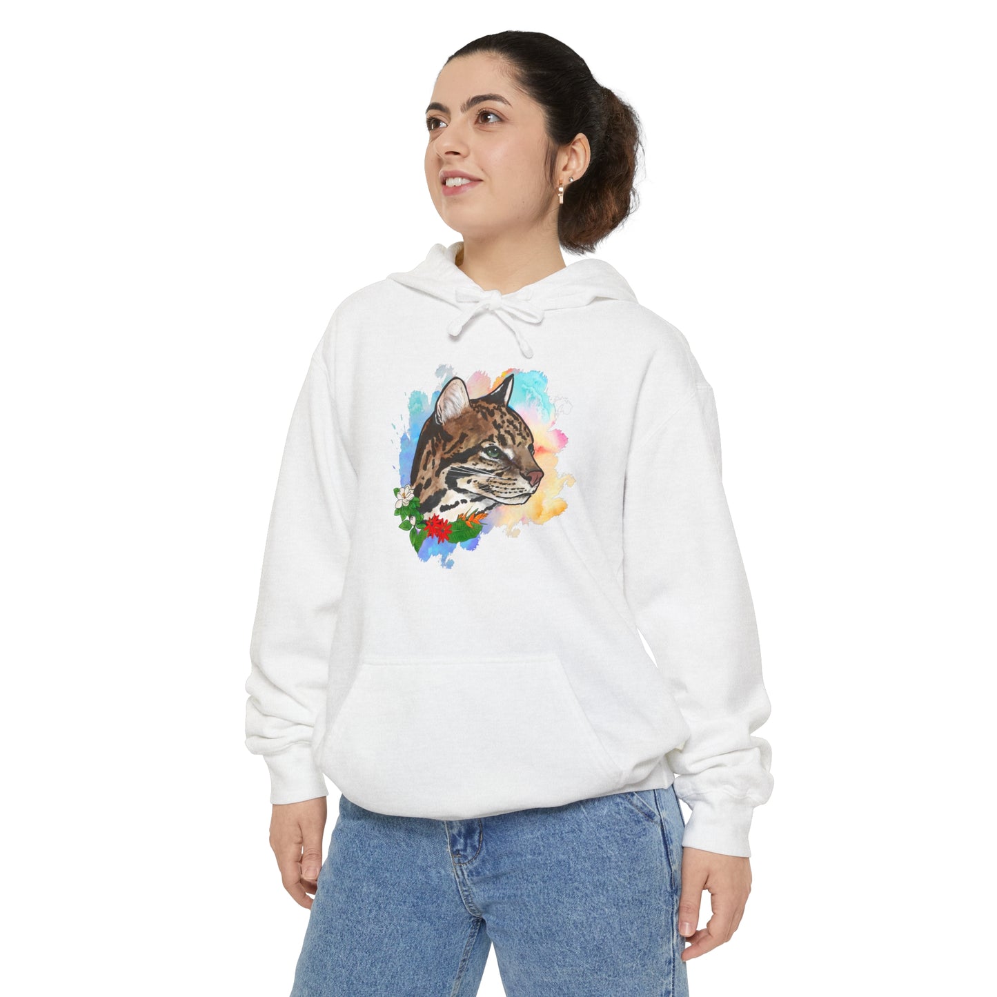 Ocelot Comfort Colors Hoodie