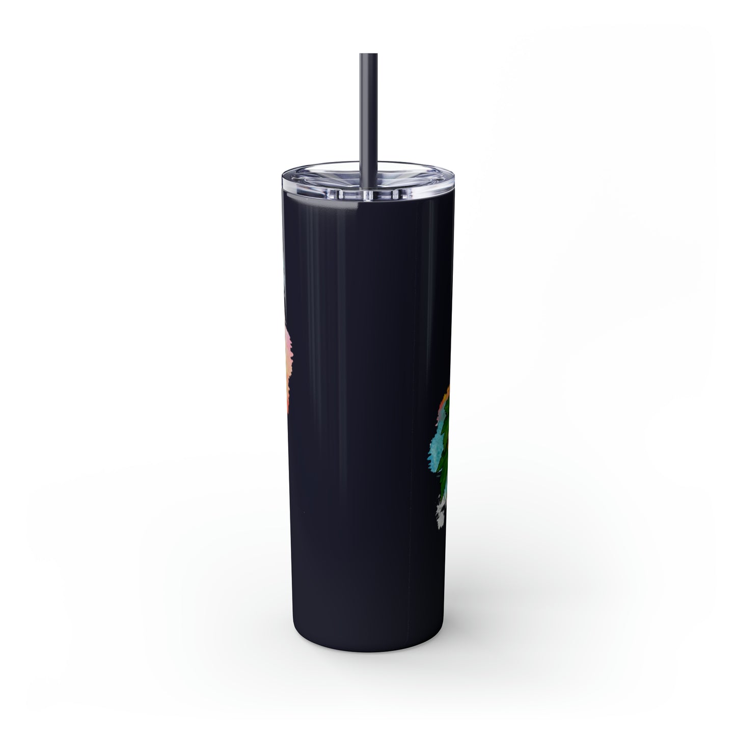 Mountain Lion Tumbler with Straw, 20oz