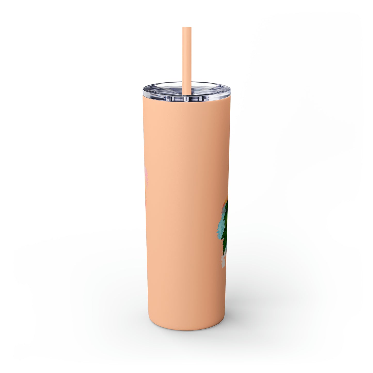Mountain Lion Tumbler with Straw, 20oz