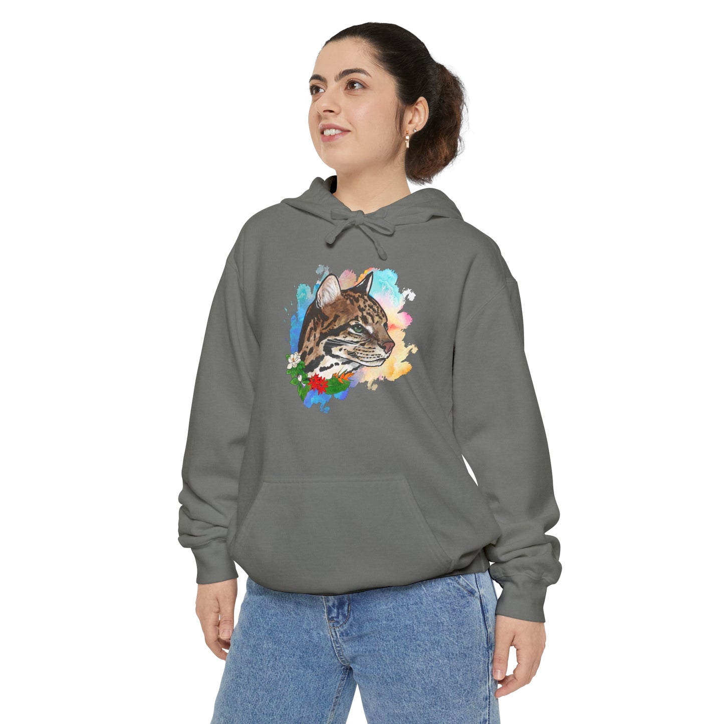 Ocelot Comfort Colors Hoodie