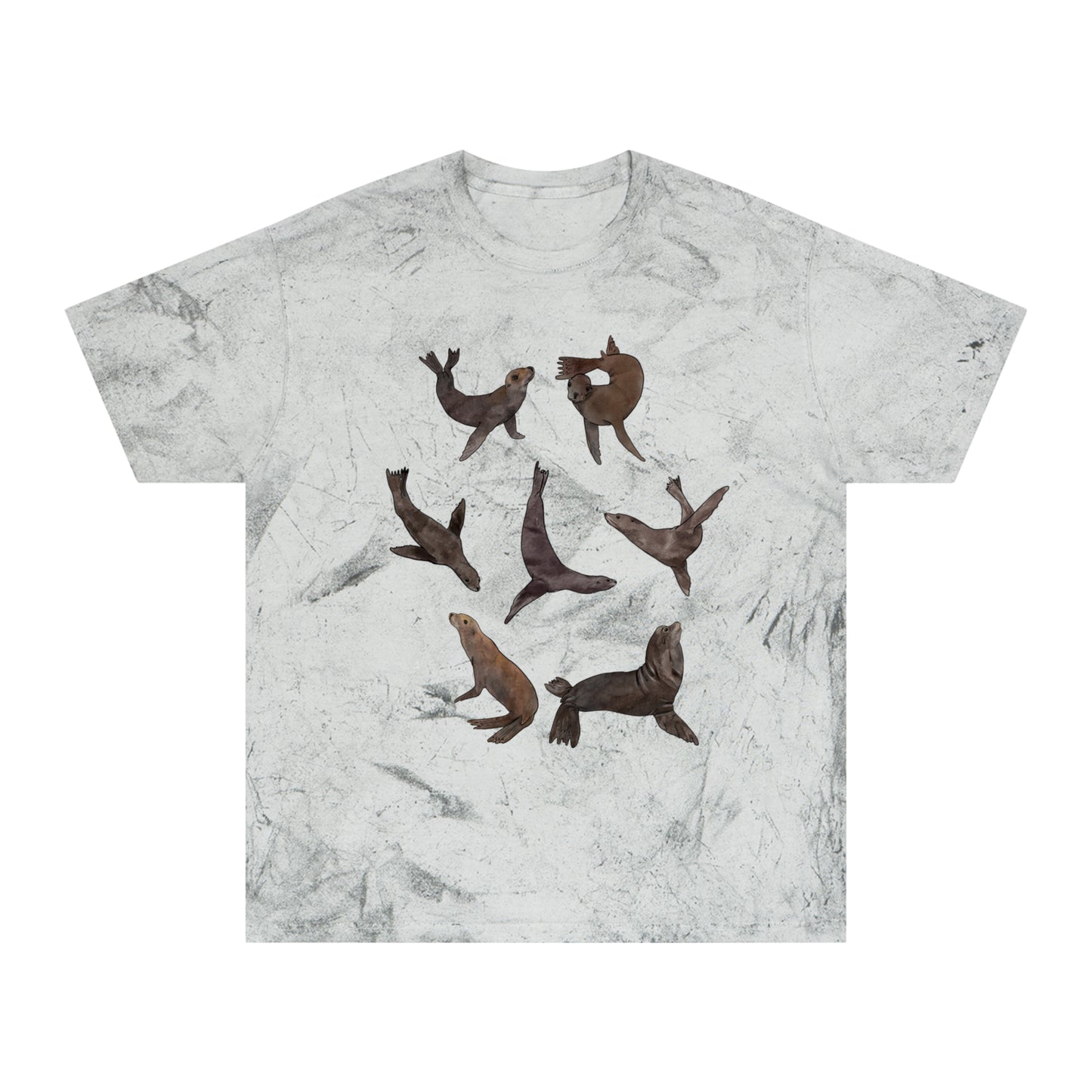 Sea Lion Comfort Colors Color Blast T-Shirt