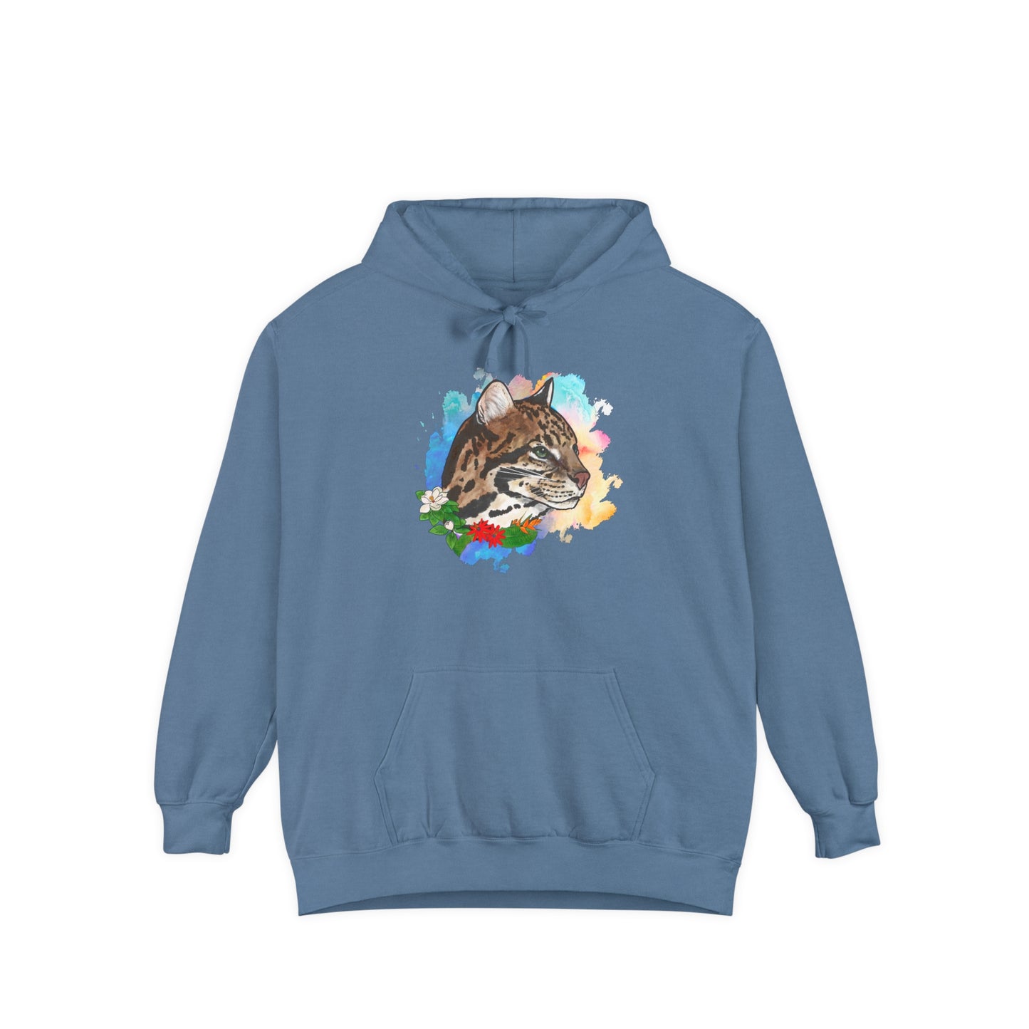 Ocelot Comfort Colors Hoodie