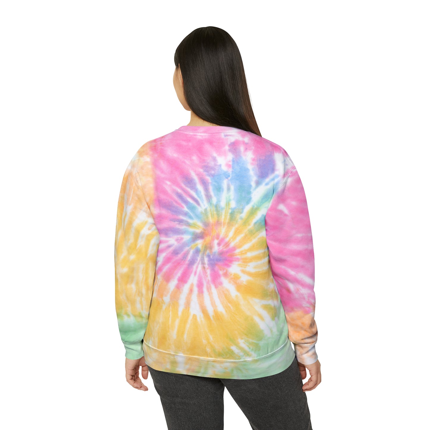 Clouded Leopard Tie-Dye Sweatshirt