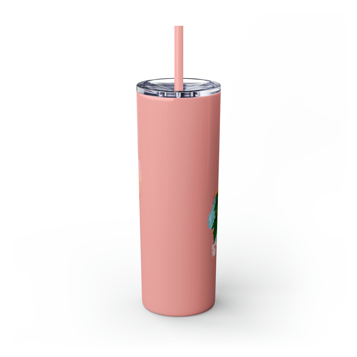 Mountain Lion Tumbler with Straw, 20oz