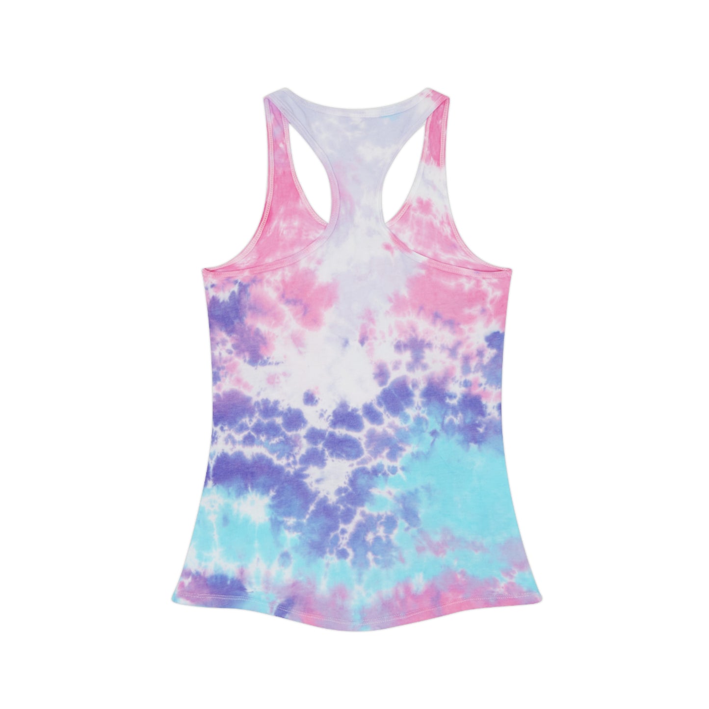 Mountain Lion Tie Dye Racerback Tank Top