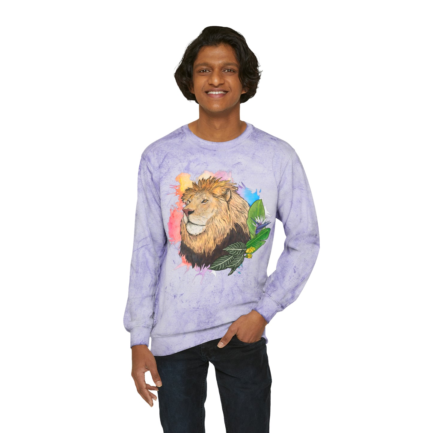 Lion Comfort Colors Crewneck Sweatshirt