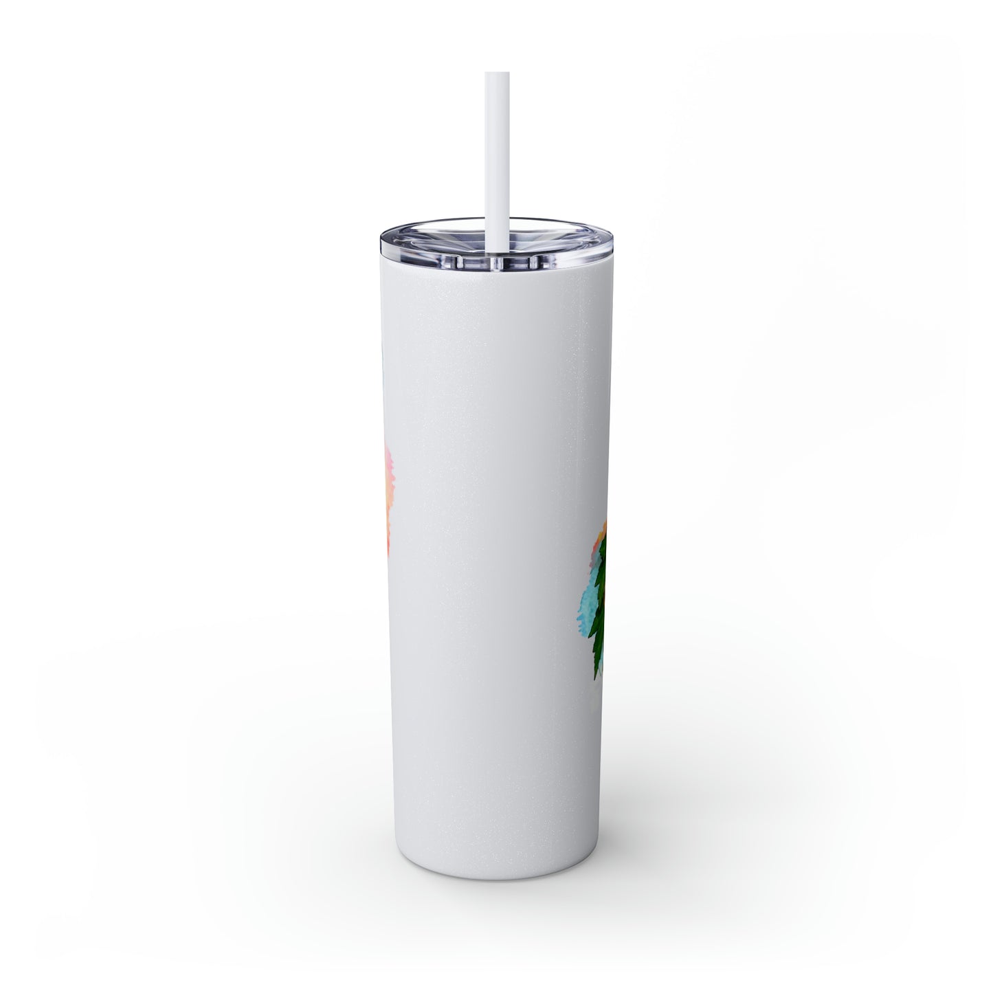 Mountain Lion Tumbler with Straw, 20oz