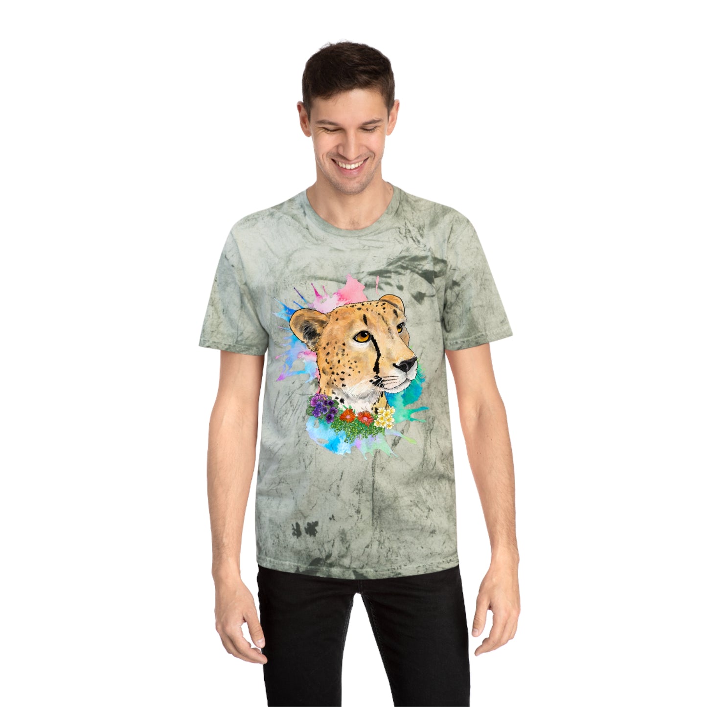 Cheetah Color Blast T-Shirt