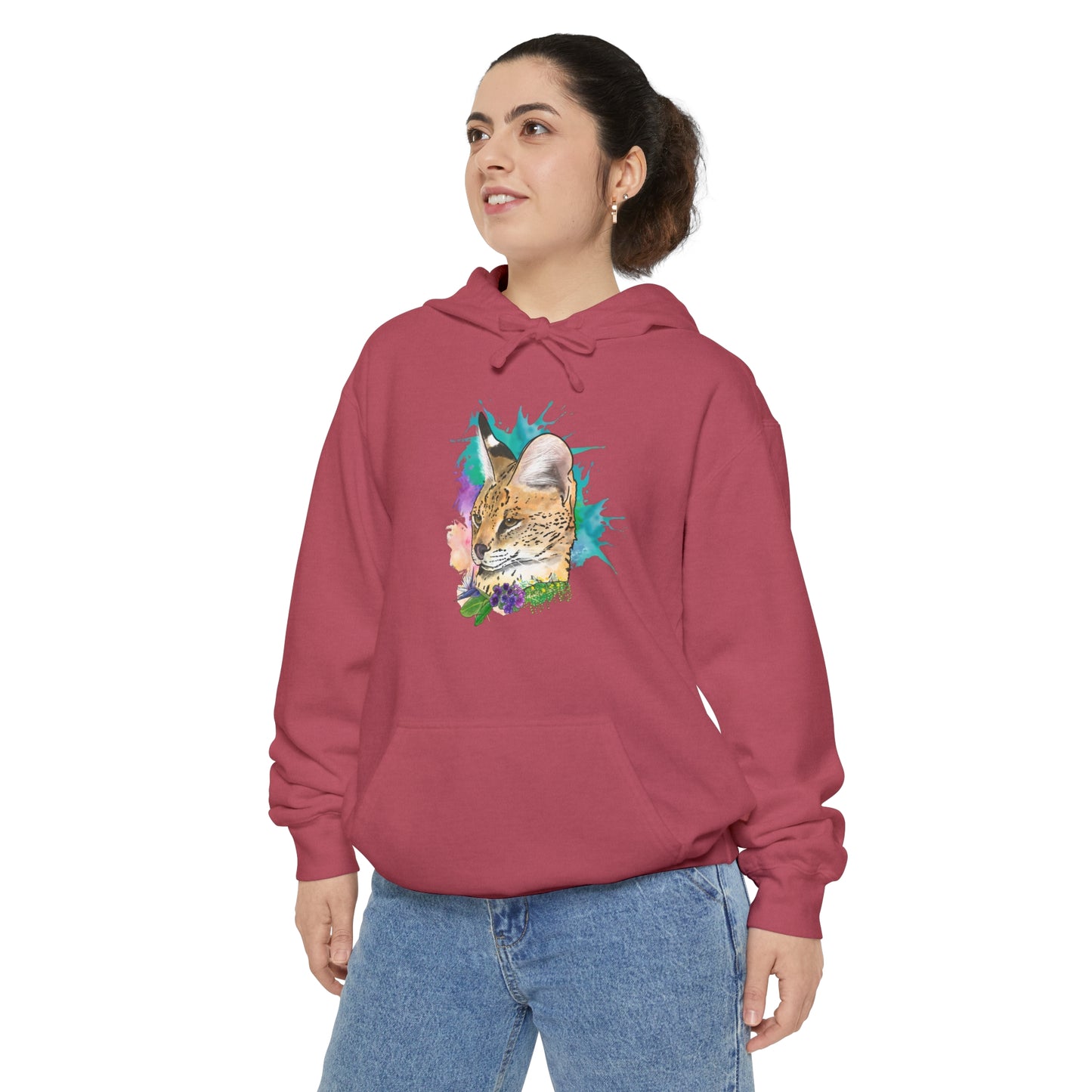 Serval Comfort Colors Hoodie