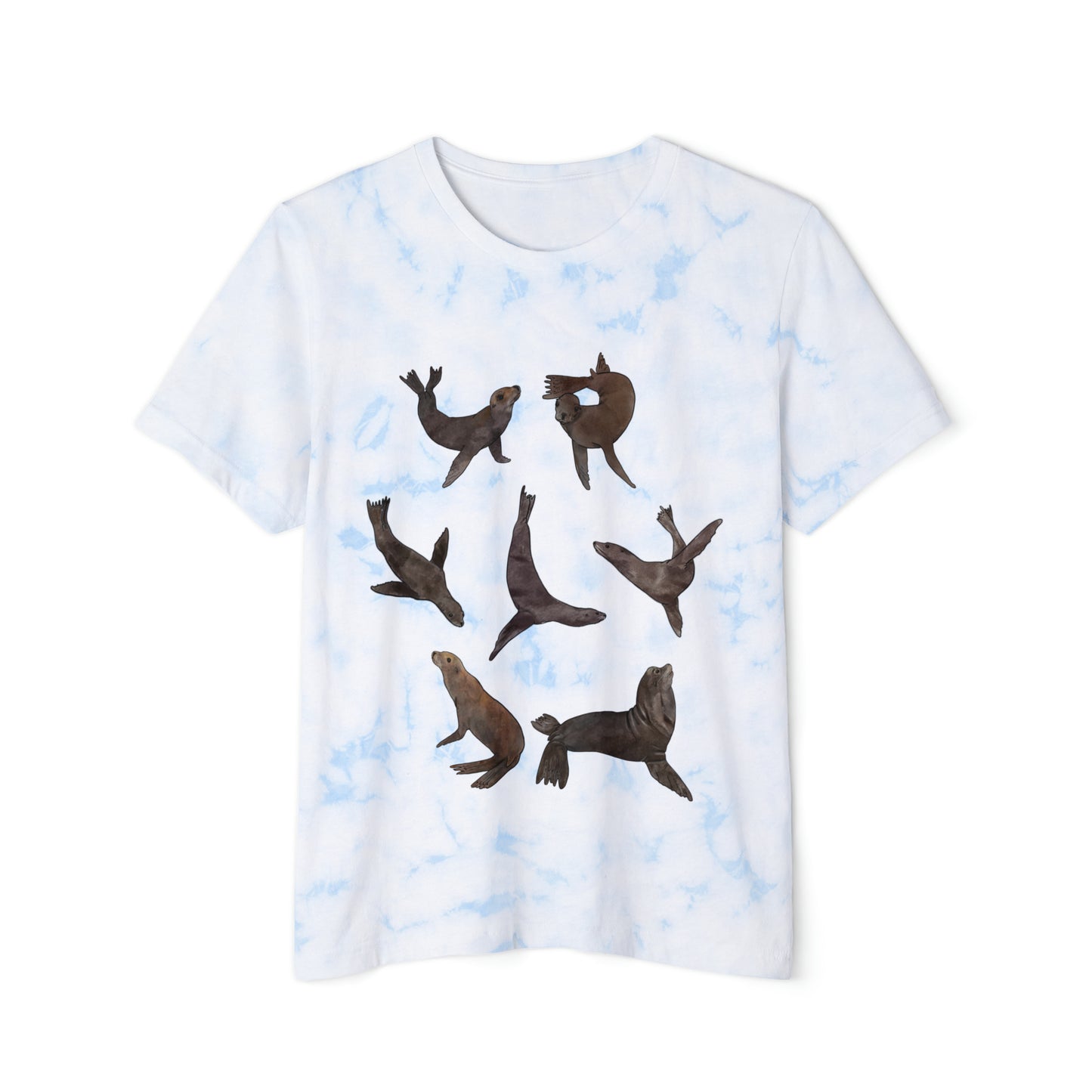 Sea Lion Tie-Dyed T-Shirt