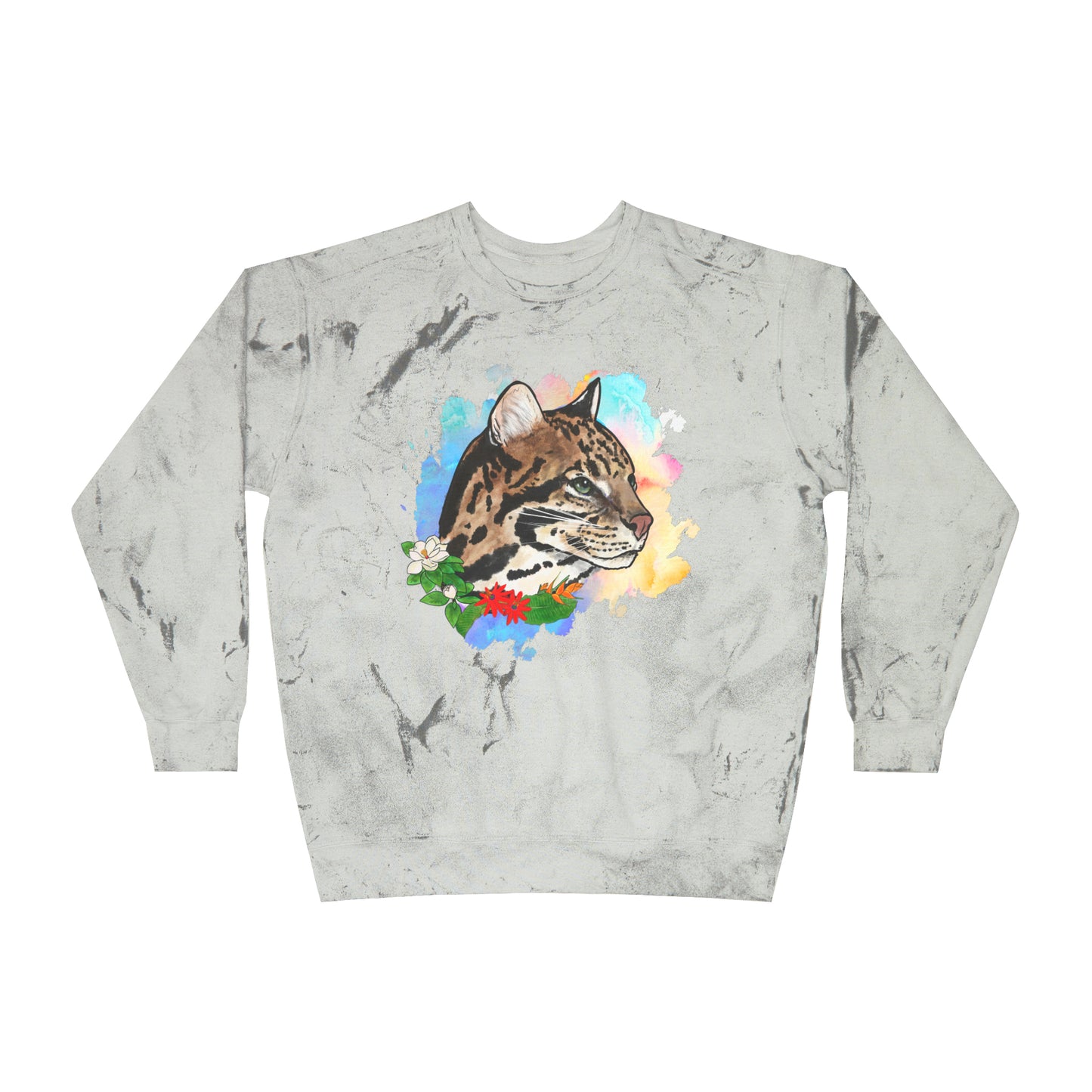 Ocelot Comfort Colors Crewneck Sweatshirt