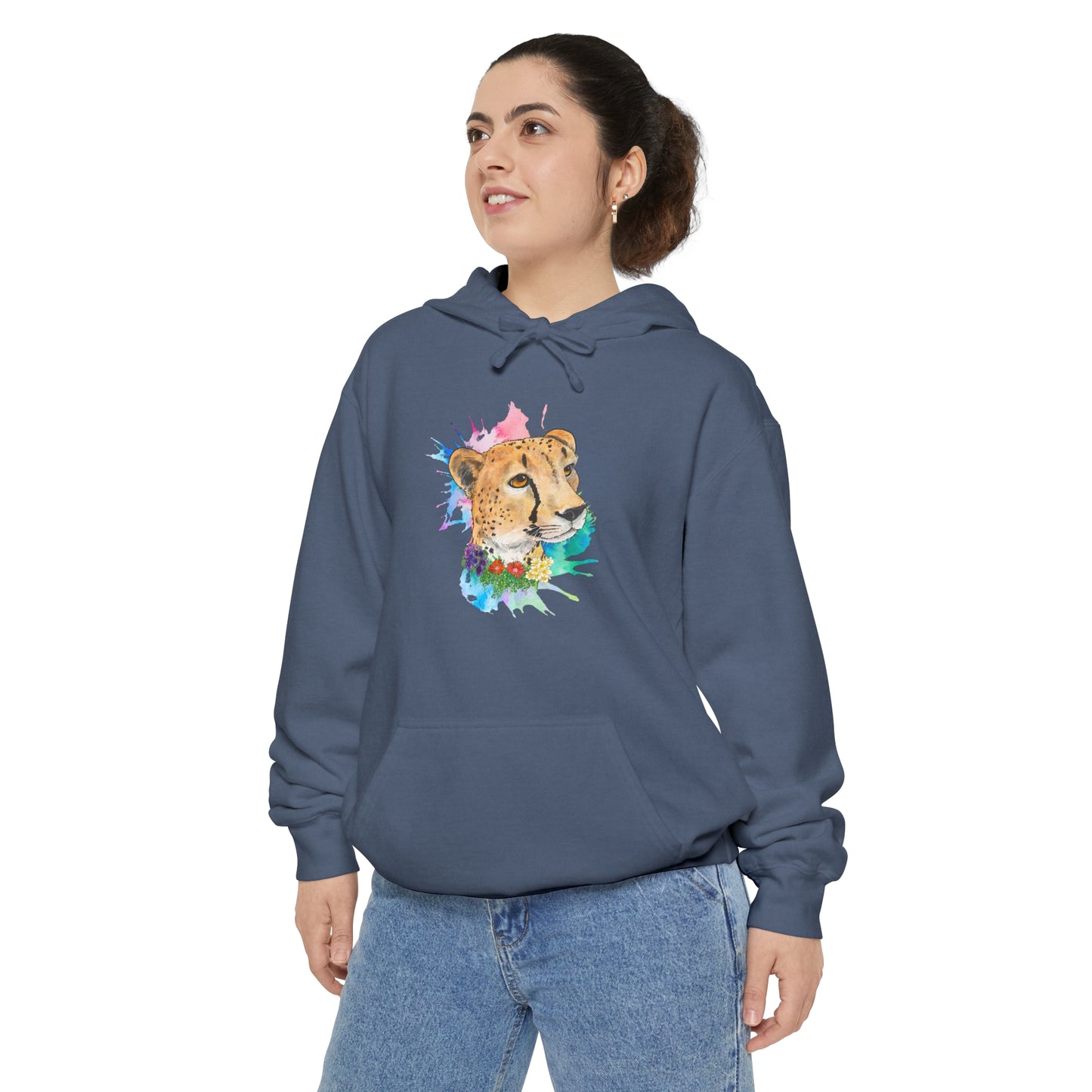 Cheetah Comfort Colors Hoodie