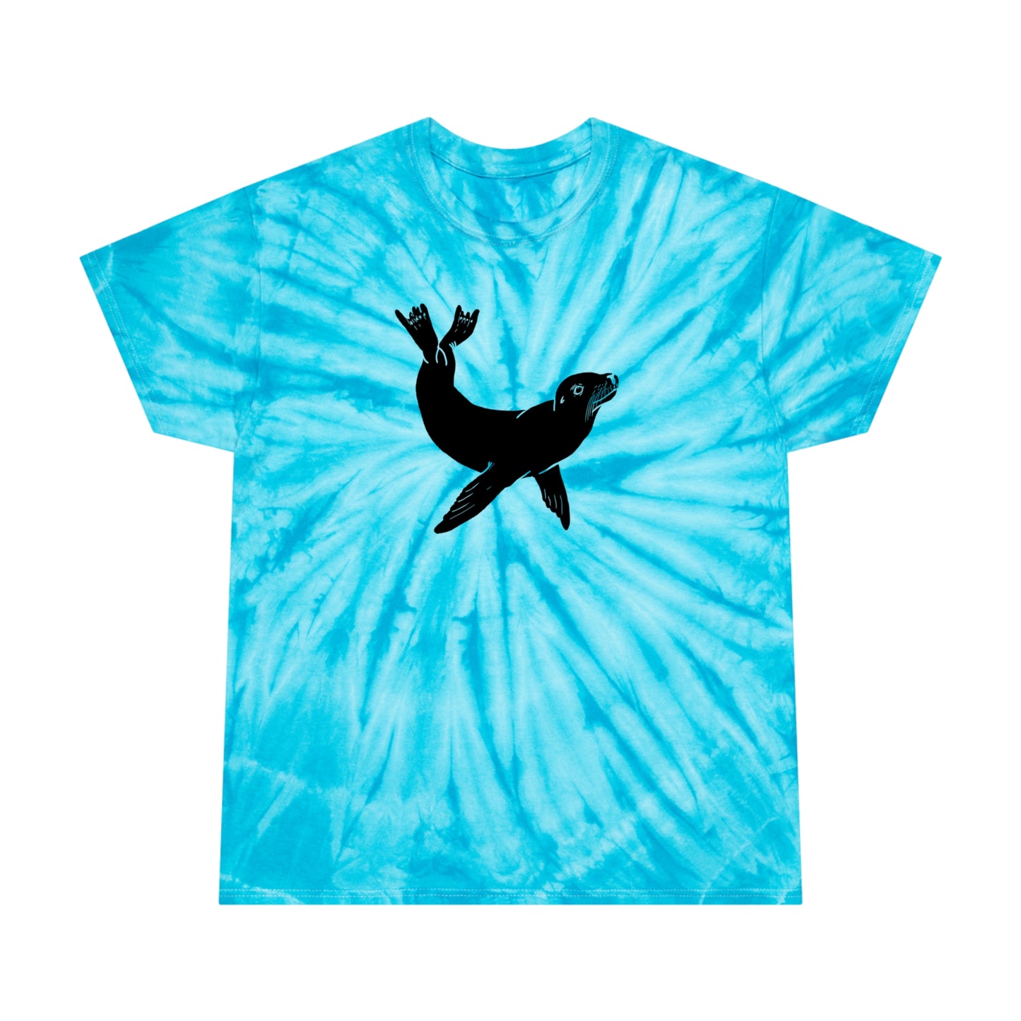 Sea Lion Tie-Dye Tee, Cyclone