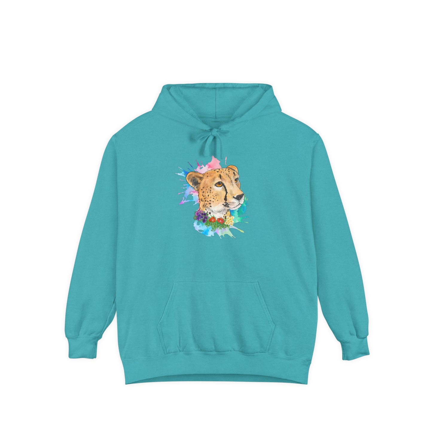 Cheetah Comfort Colors Hoodie