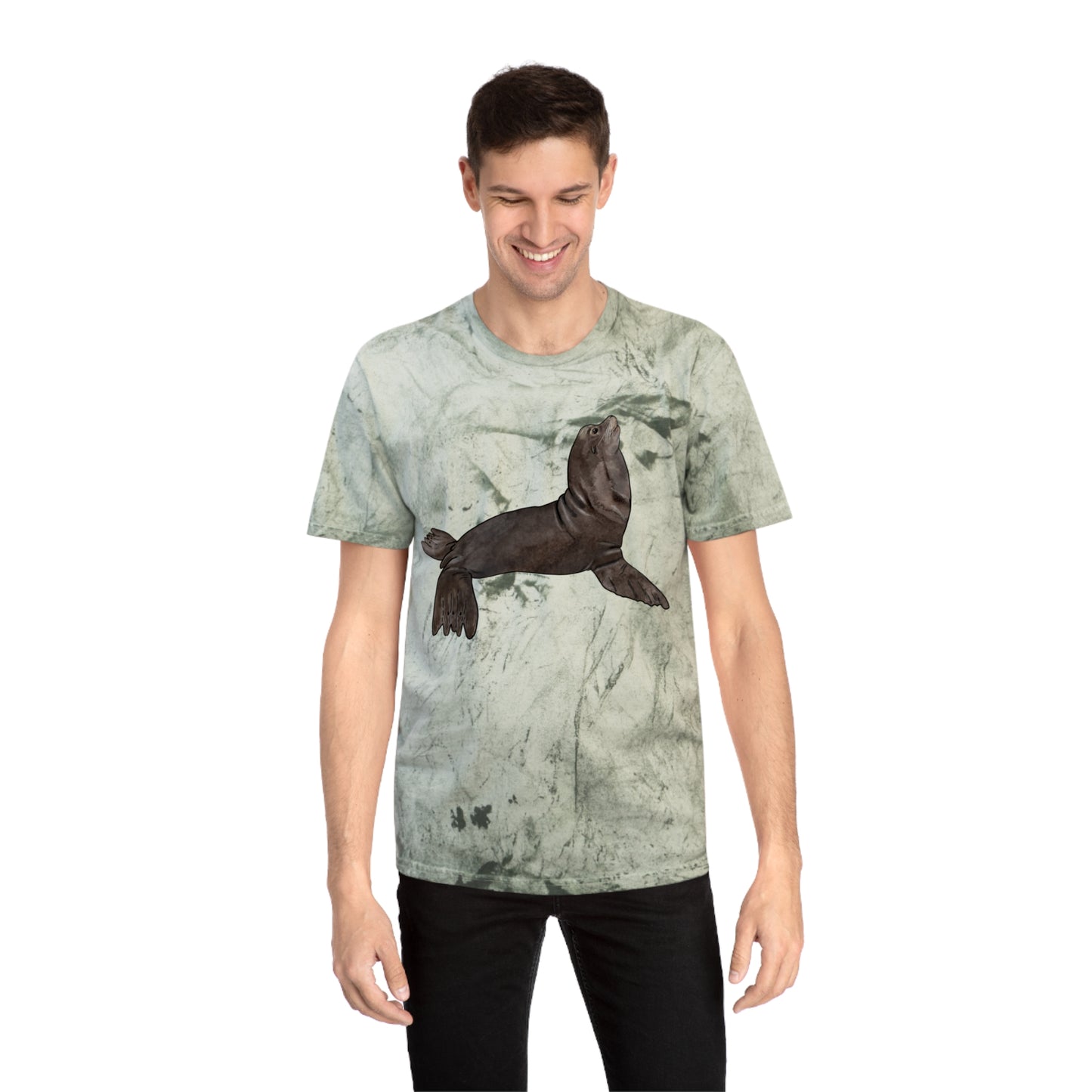 Sea Lion Comfort Colors Color Blast T-Shirt