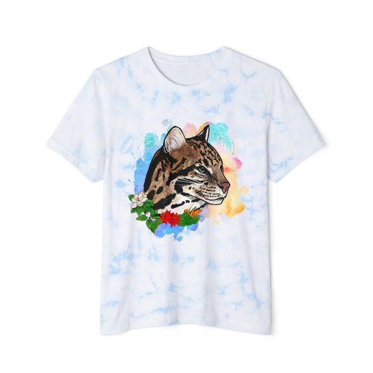 Ocelot Tie-Dyed T-Shirt