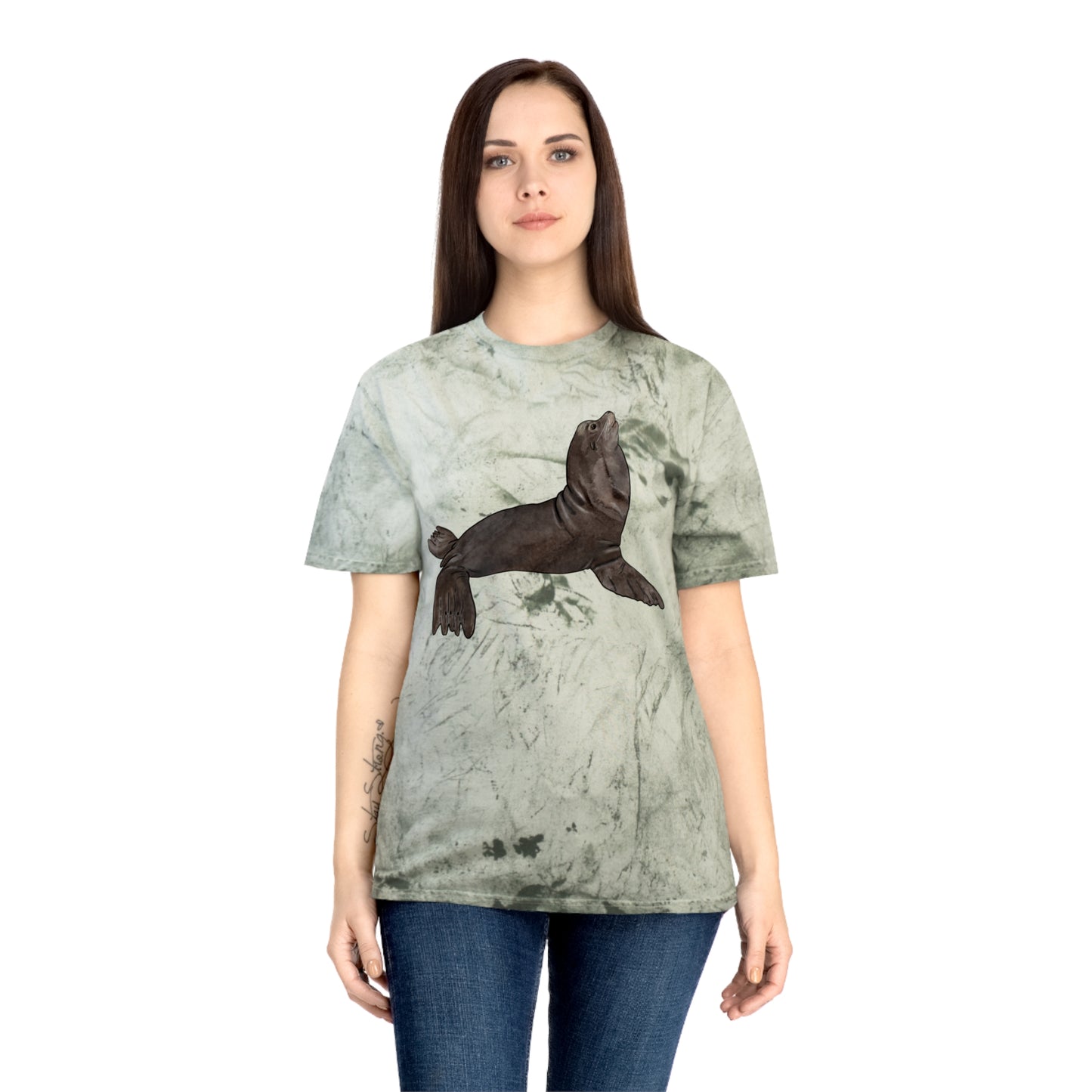 Sea Lion Comfort Colors Color Blast T-Shirt
