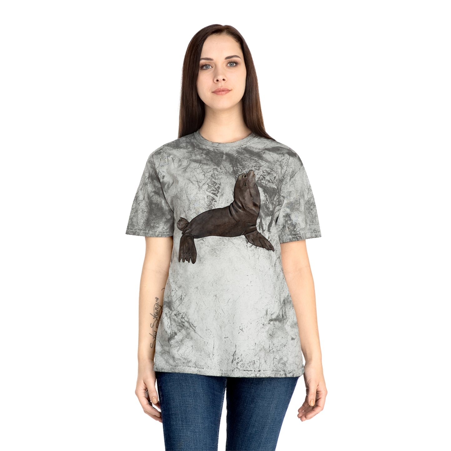 Sea Lion Comfort Colors Color Blast T-Shirt