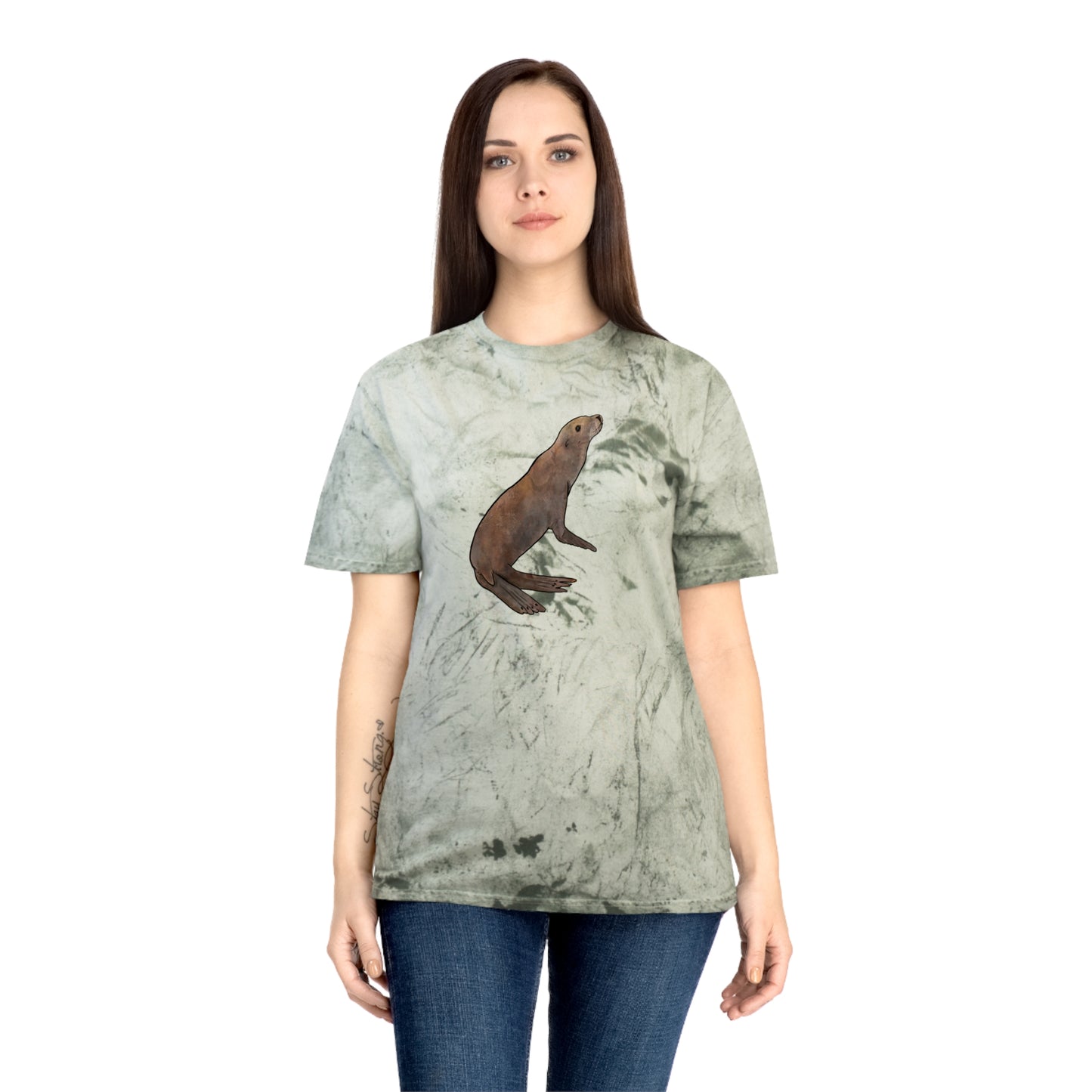 Sea Lion Comfort Colors Color Blast T-Shirt