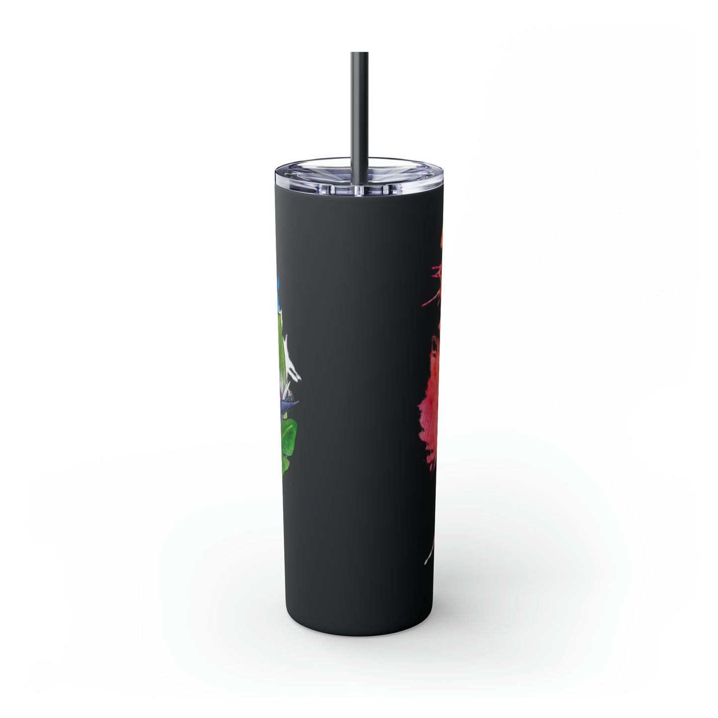 Lion Tumbler with Straw, 20oz