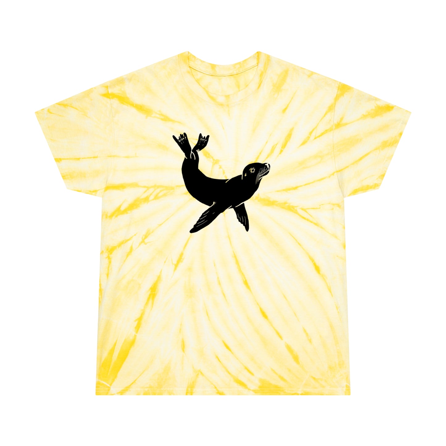 Sea Lion Tie-Dye Tee, Cyclone