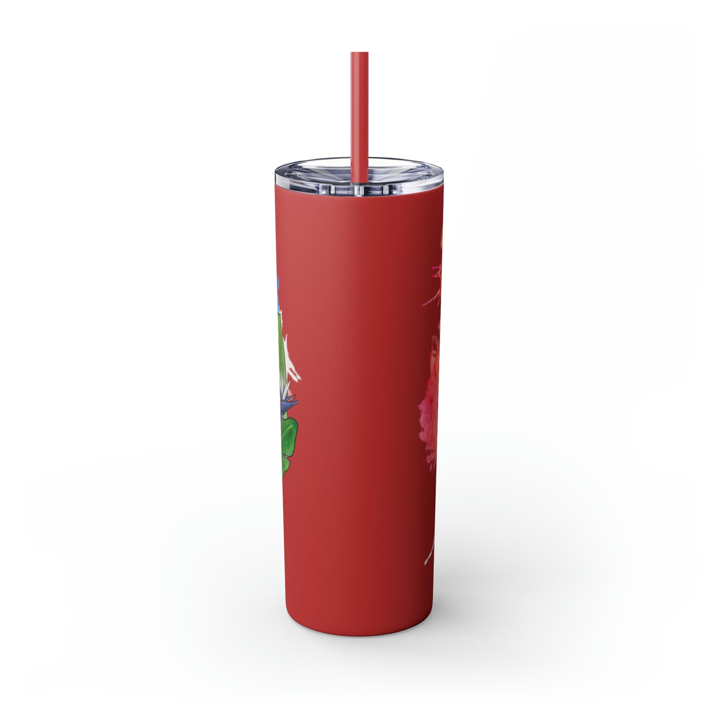 Lion Tumbler with Straw, 20oz