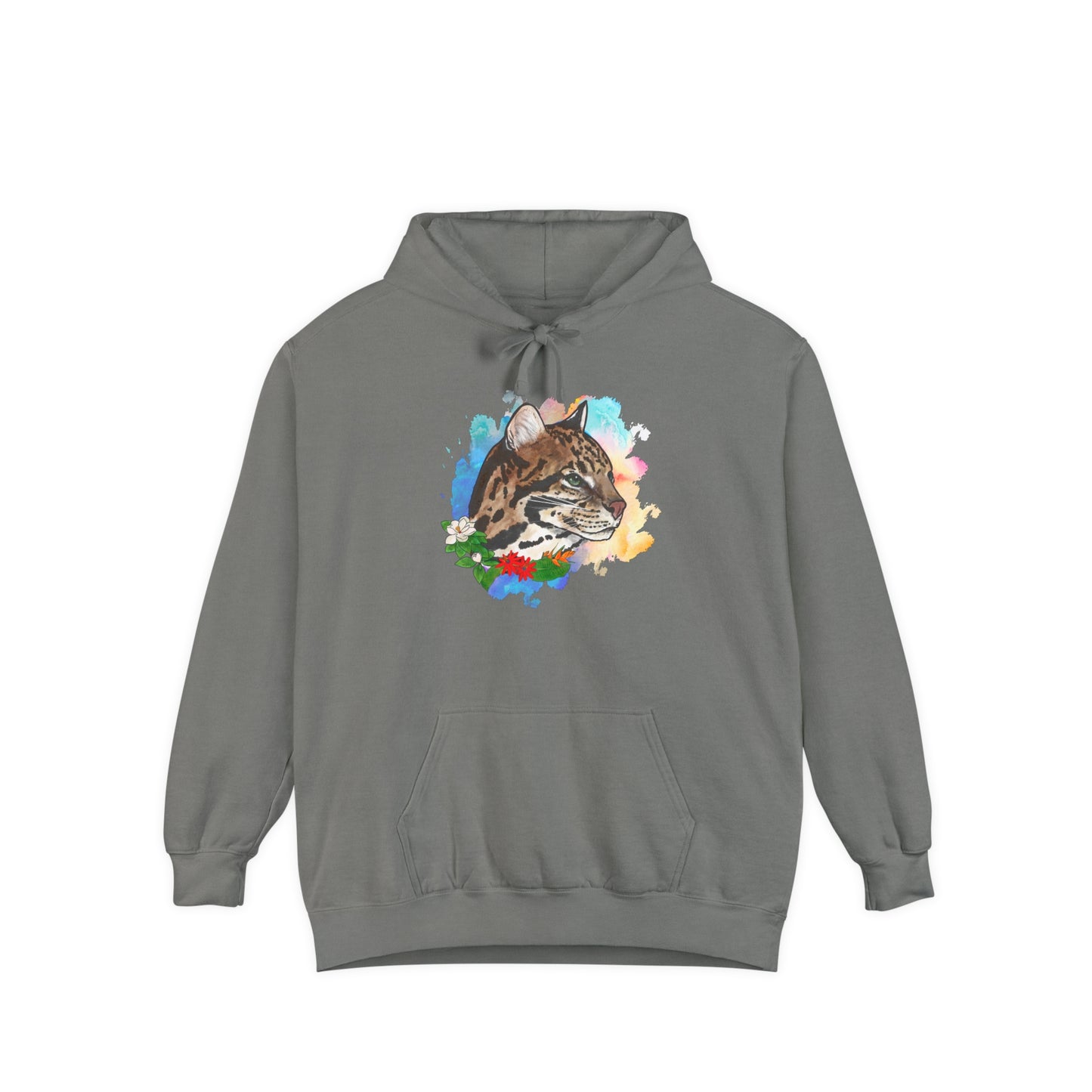 Ocelot Comfort Colors Hoodie