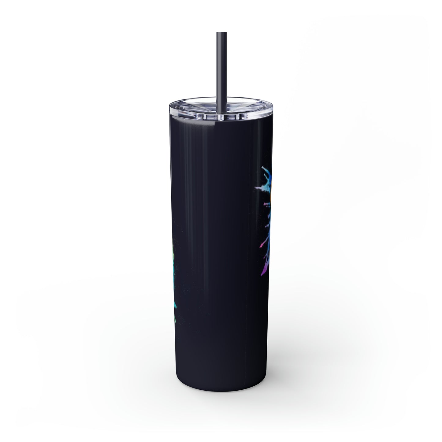 Cheetah Tumbler with Straw, 20oz