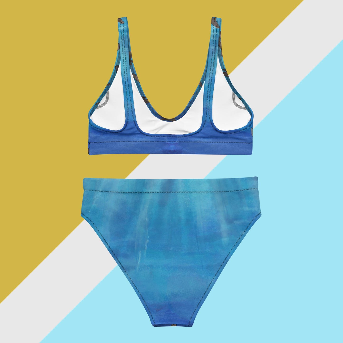 Sea Lion Recycled high-waisted bikini