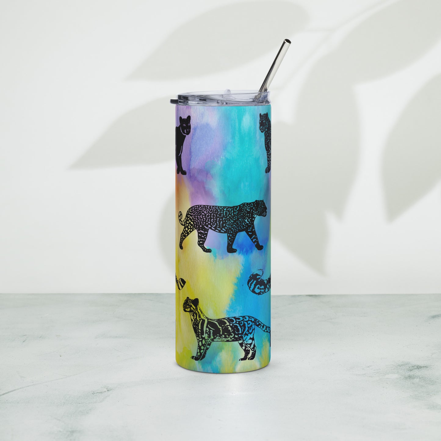 Big Cat Stainless steel tumbler