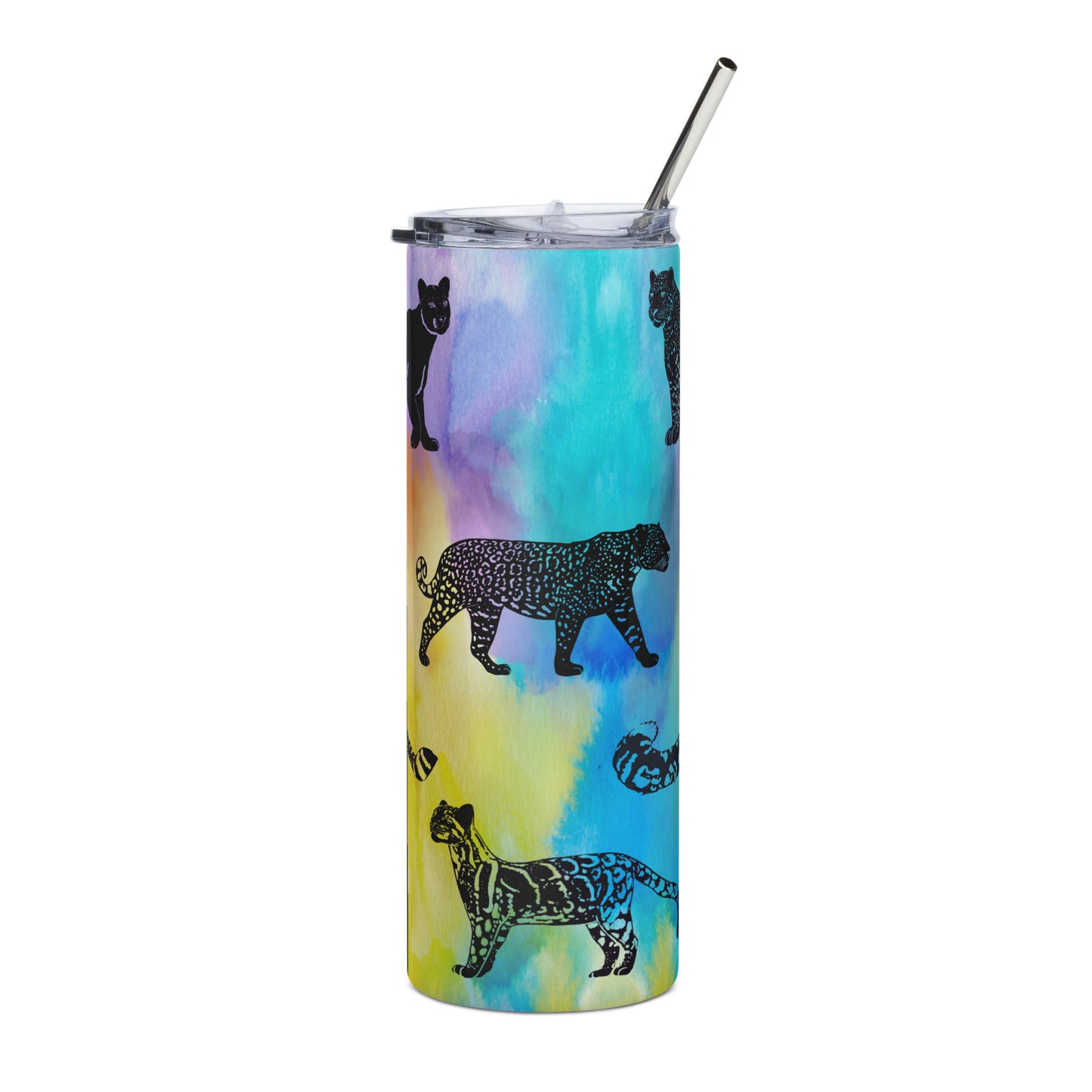 Big Cat Stainless steel tumbler