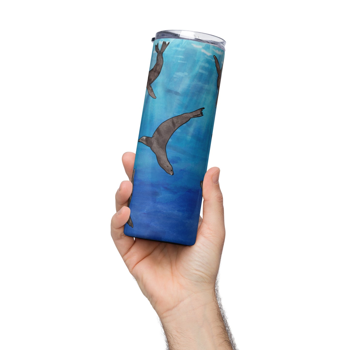 Sea Lion Ocean Stainless steel tumbler