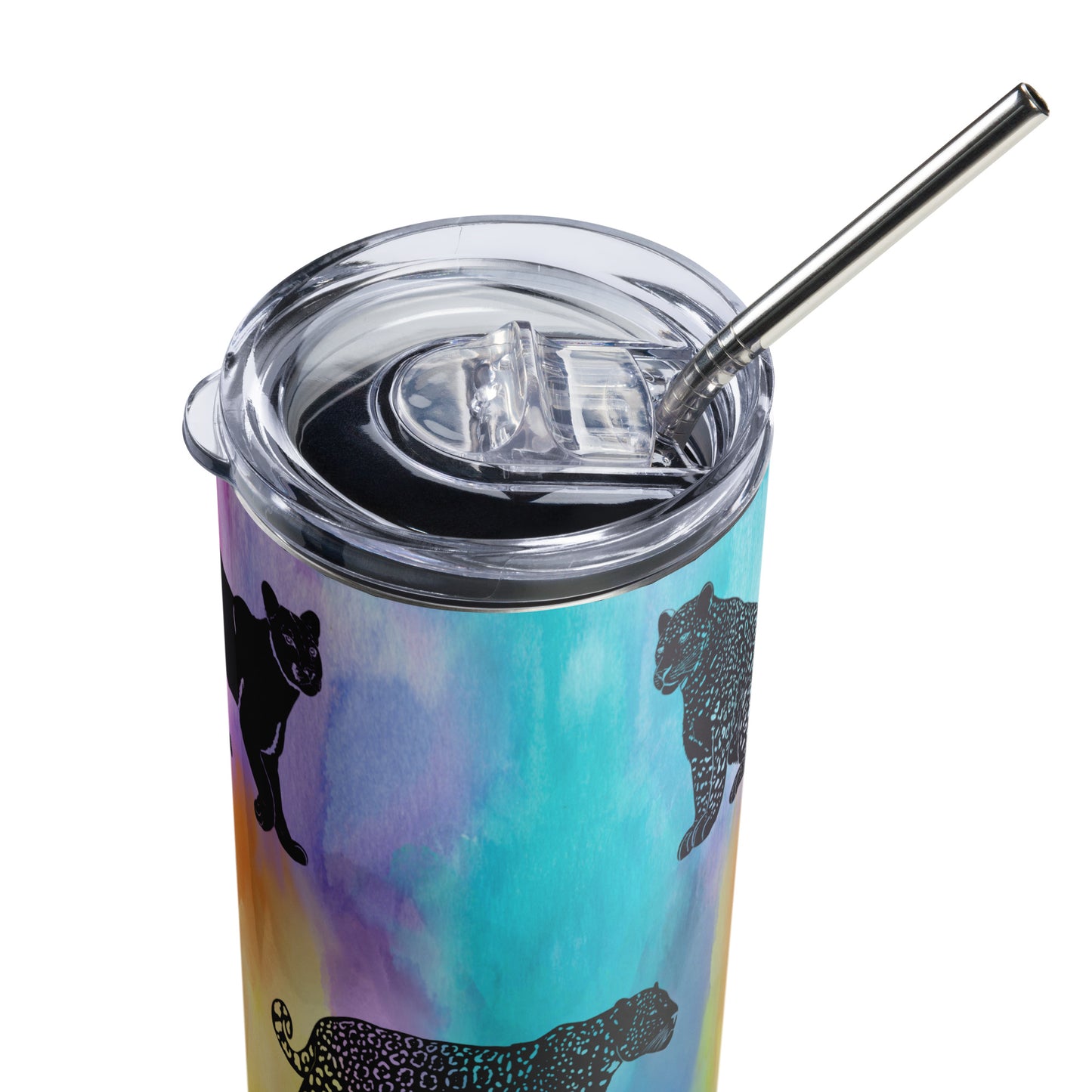 Big Cat Stainless steel tumbler