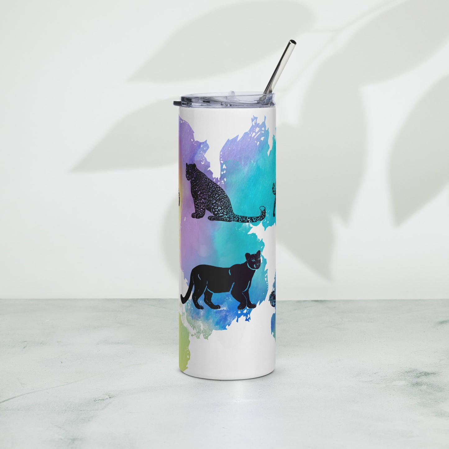 Cat Pattern Stainless steel tumbler