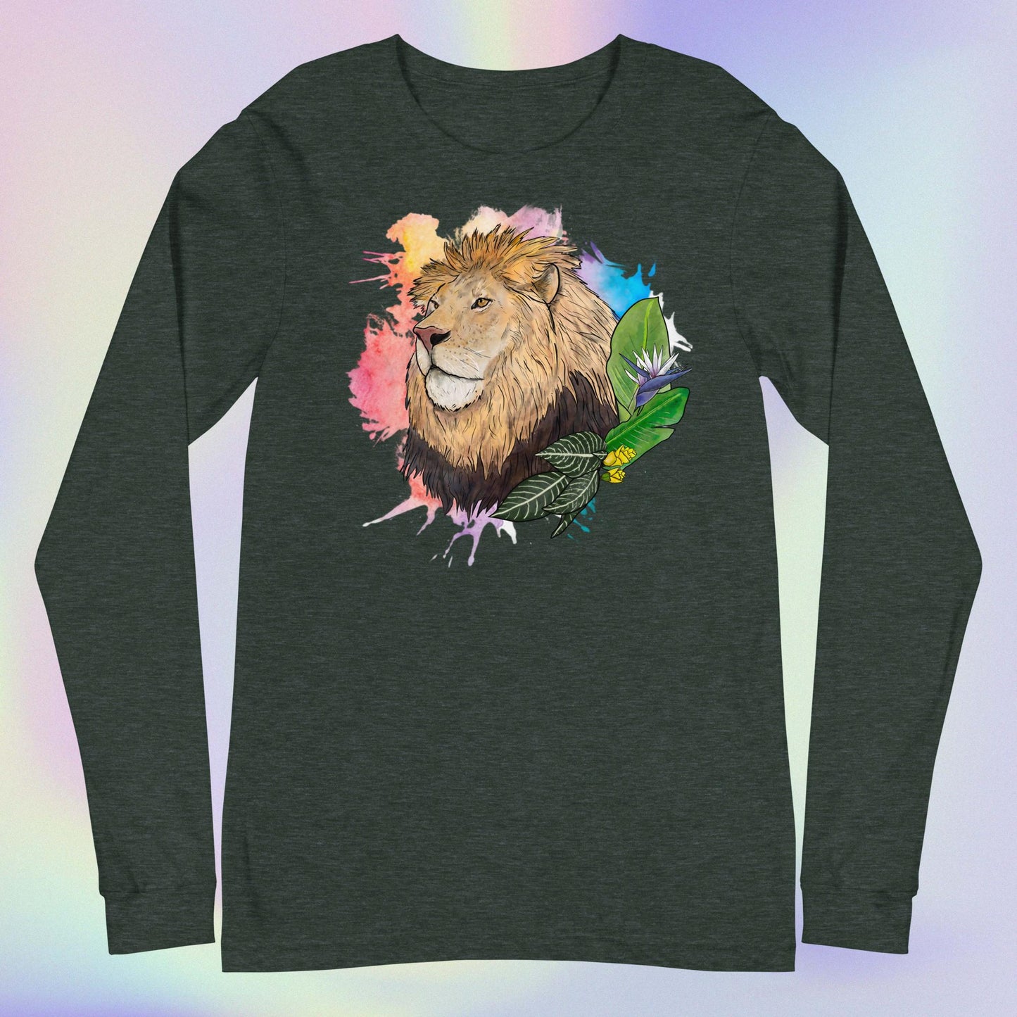 Lion Unisex Long Sleeve Tee