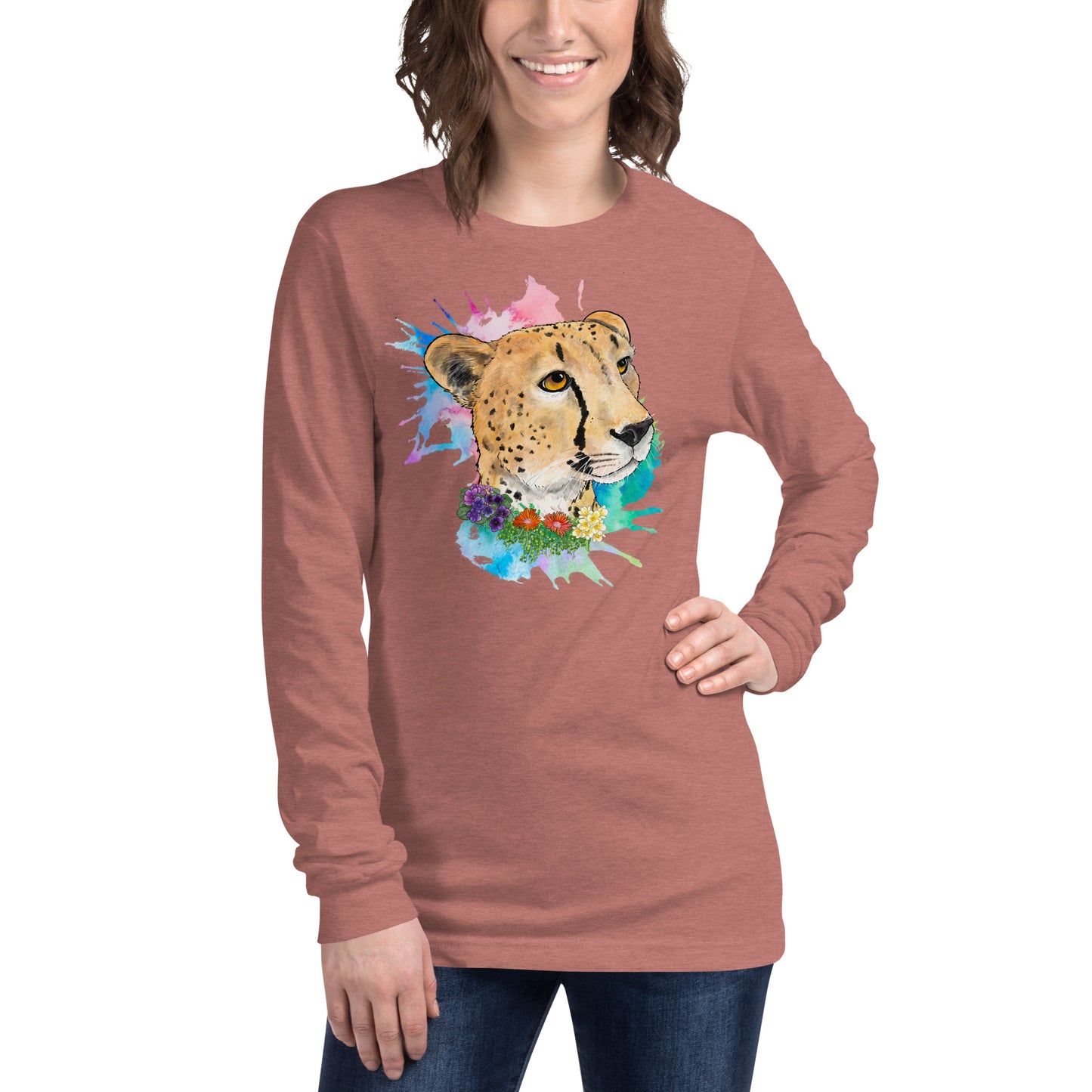 Cheetah Unisex Long Sleeve Tee