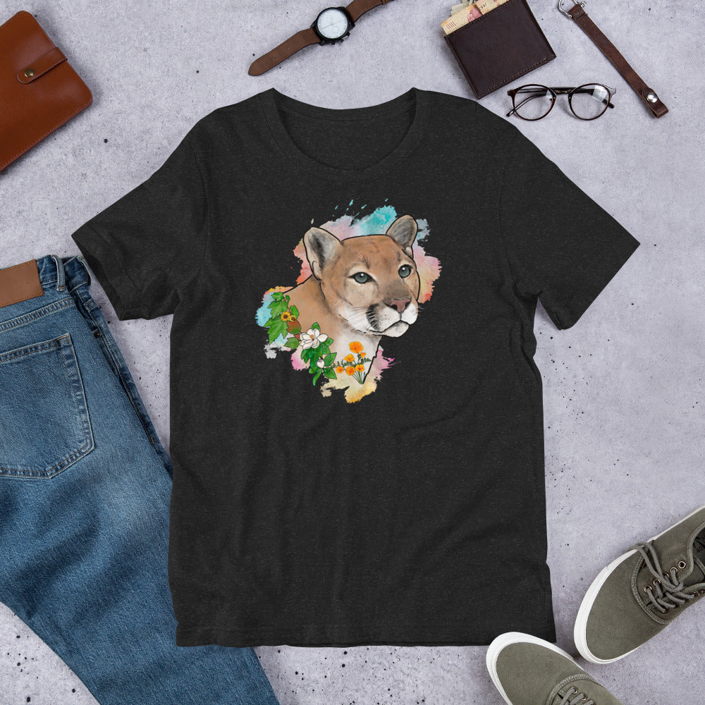 Mountain Lion Unisex t-shirt