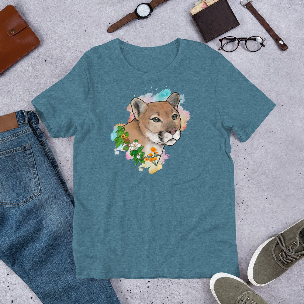 Mountain Lion Unisex t-shirt