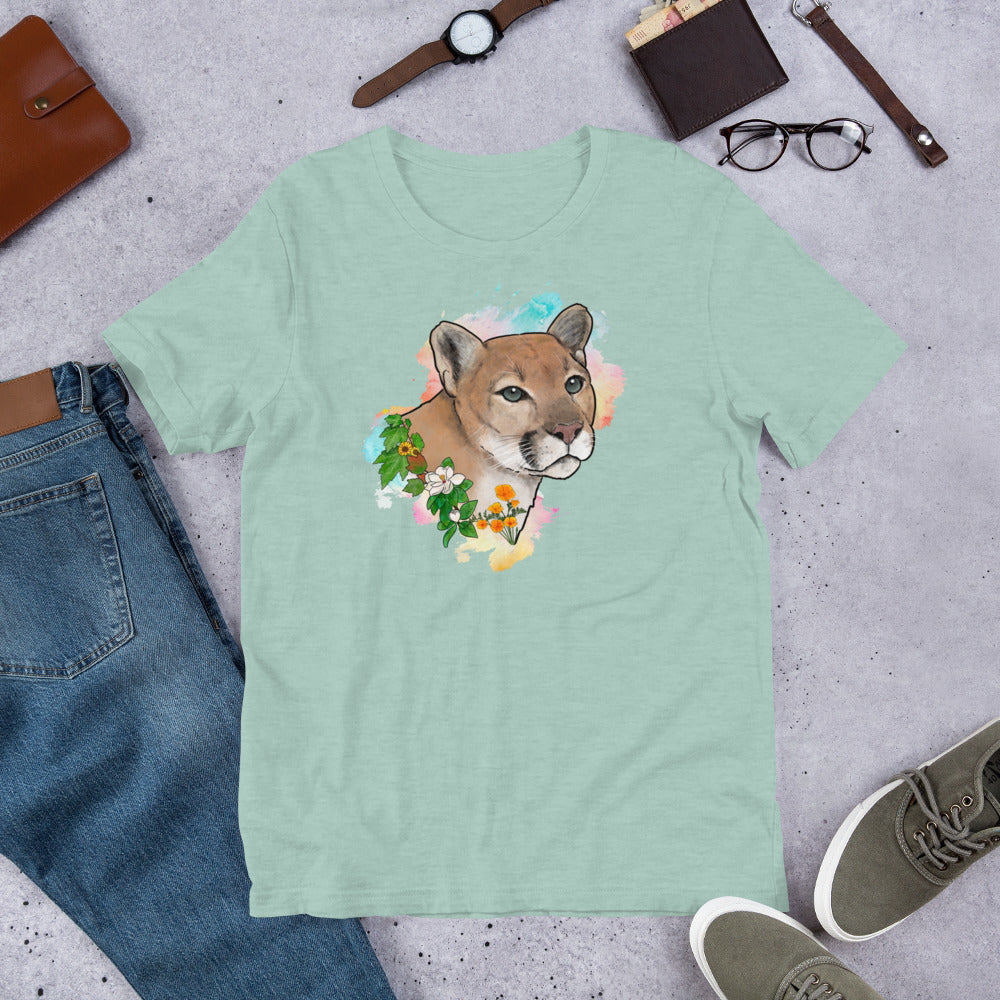 Mountain Lion Unisex t-shirt