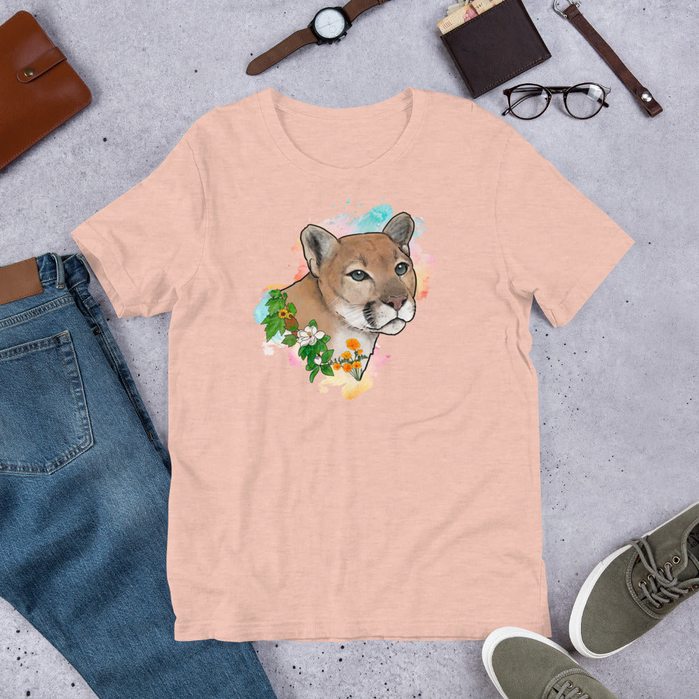Mountain Lion Unisex t-shirt